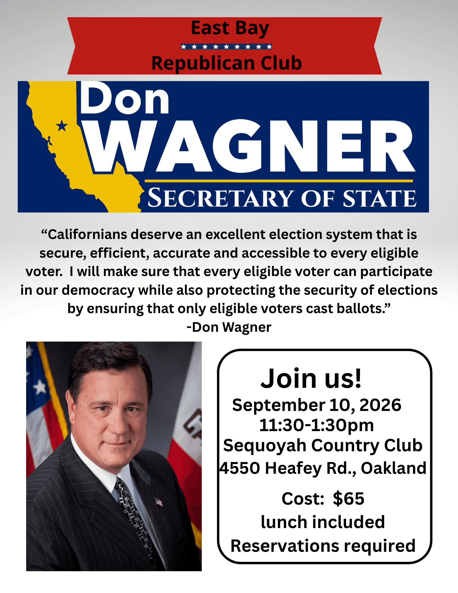 Meet Don Wagner - Secretary of State Candidate