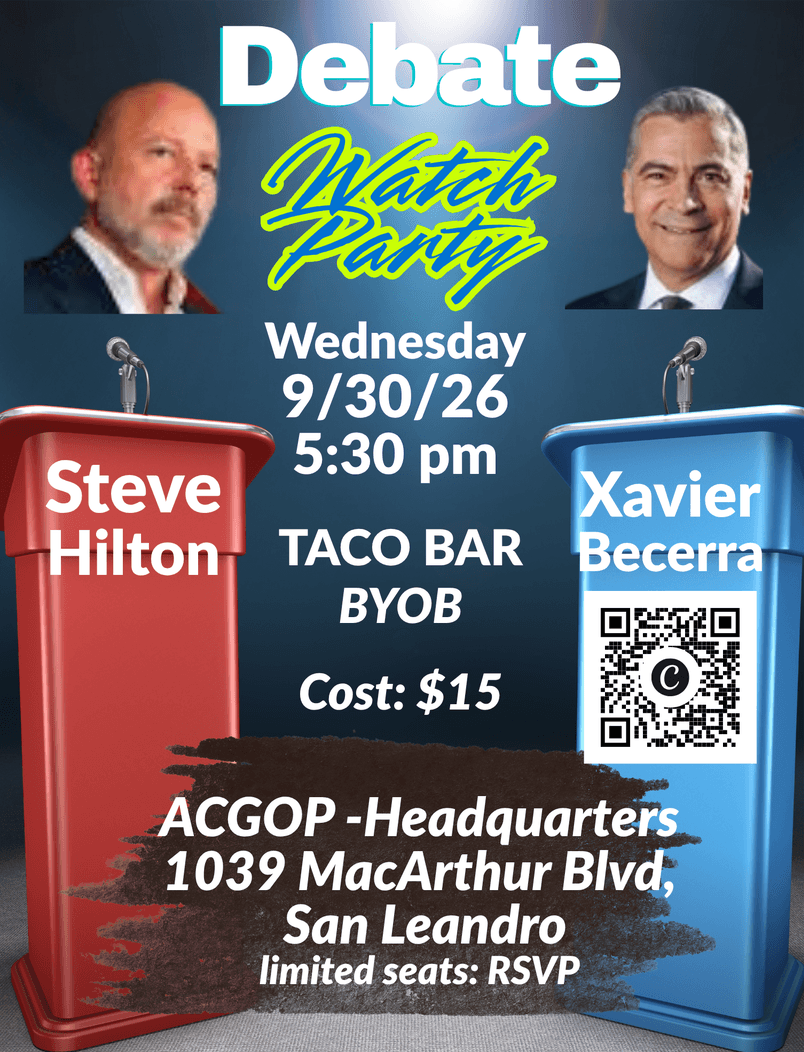 Governor Debate Party - Taco Bar